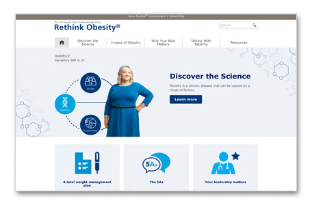 Rethink Obesity® website